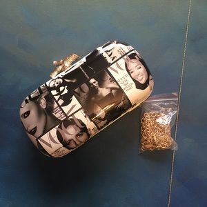 Super chic night out VOGUE hard case bag